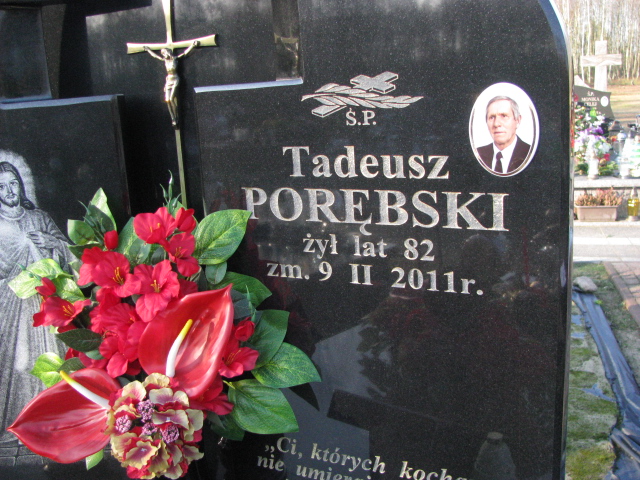 Tadeusz Porębski 1928 Maliszew - Grobonet - Wyszukiwarka osób pochowanych